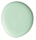 Teller flach 28x25 cm Ninfa Matt Weiß Aquamarin
