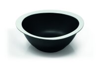 Schale Ø21 cm Persephone Schwarz Weiß