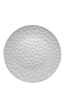 Teller flach Ø20 cm Hesperis Weiß