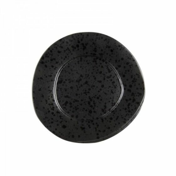 Teller flach Ø23 cm Aetna Schwarz