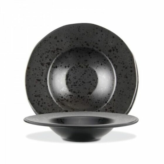 Pastateller Ø28 cm / Innen Ø16,5 cm Aetna Schwarz