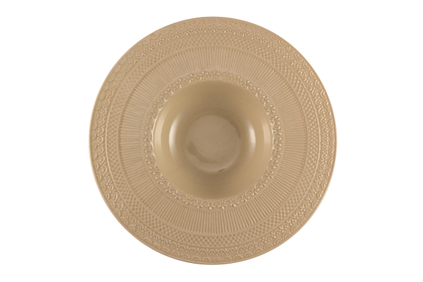 Pastateller Ø27 cm / Innen Ø13,5 cm Skalistos Beige