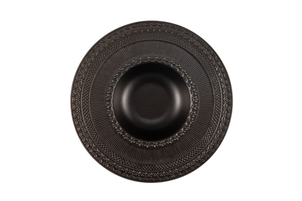 Pastateller Ø27 cm / Innen Ø13,5 cm Skalistos Schwarz