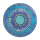Platzteller Ø34 cm Polychromos Feder Blau