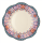 Teller flach Ø20,5 cm Anemone Dekor Ebe