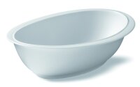 Schale oval 23x17 cm Parthenon Weiß Matt