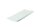Platte rechteckig 41x14,5 cm Cassiopea Weiß