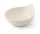 Schale tropfenförmig 10x9 cm Dyonisio Weiß