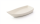Schale in Bootsform 15x6,5 cm Dyonisio Weiß
