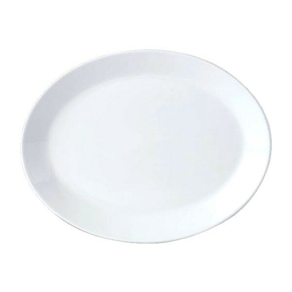 Steelite Platte Oval 25,5 cm Simplicity Weiß