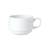 Steelite Tasse 28,5 cl, stapelbar Simplicity Weiß