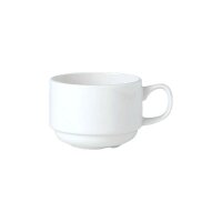 Steelite Tasse 20 cl, stapelbar Simplicity Weiß