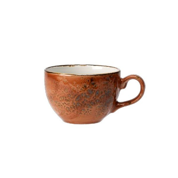 Steelite Tasse 230 ml, nicht stapelbar Craft Terracotta