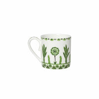 William Edwards Sultans Garden Green Coupe Coffee Can Cup...