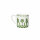 William Edwards Sultans Garden Green Coupe Coffee Can Cup 6cm 10cl (6 1/3" 3 1/2oz)