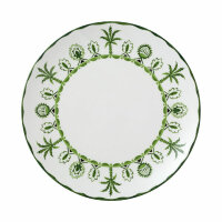 William Edwards Sultans Garden Green Coupe Plate 27cm (10...