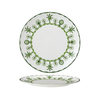 William Edwards Sultans Garden Green Coupe Plate 27cm (10...