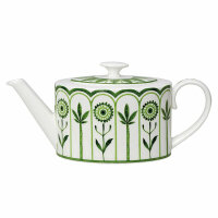 William Edwards Sultans Garden Green Coupe 2 Cup Oval...