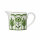William Edwards Sultans Garden Green Coupe Milk Jug 9cm 22cl (3 1/2" 7 3/4oz)
