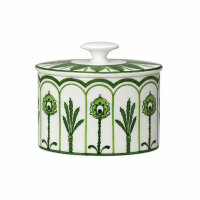 William Edwards Sultans Garden Green Coupe Oval Covered...