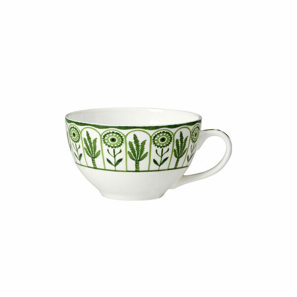 William Edwards Sultans Garden Green Coupe Tea For One Cup 6cm 26cl (2 1/2" 9oz)