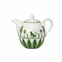 William Edwards Sultans Garden Green Coupe Tea For One...