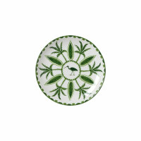 William Edwards Sultans Garden Green Coupe Plate 16.5cm...