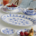 William Edwards Sultans Garden Blue Coupe Tea For One Set
