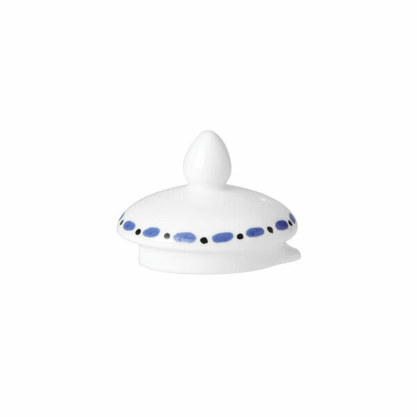 William Edwards Sultans Garden Blue Coupe Tea For One Teapot Lid Fits AND0411B