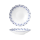 William Edwards Sultans Garden Blue Coupe Bowl 24 x 6.35cm (10 3/4 x 2 1/2")